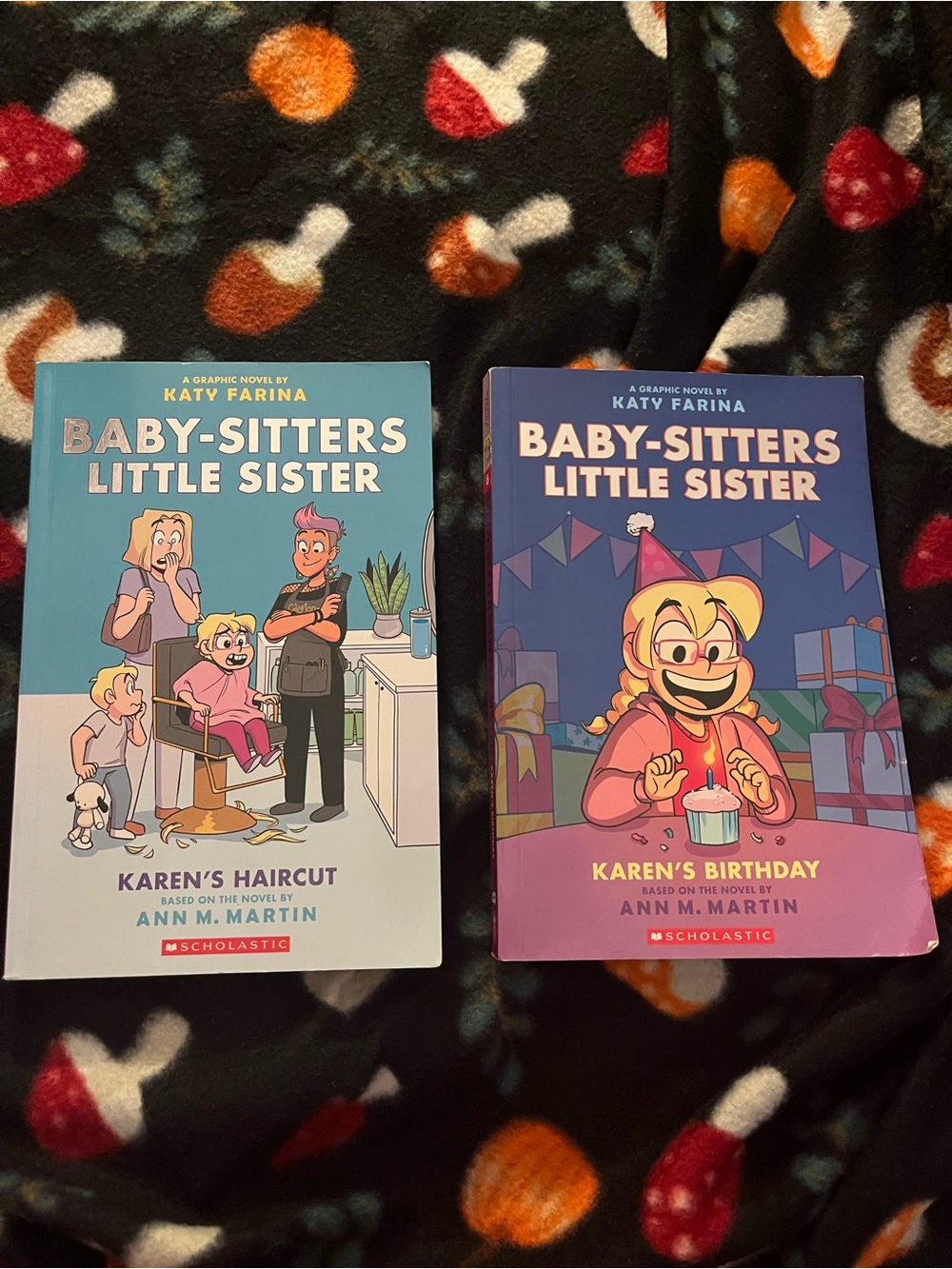 Children’s Book Bundle 2 books total Baby -Sitters Little Sister A Graphic Novel